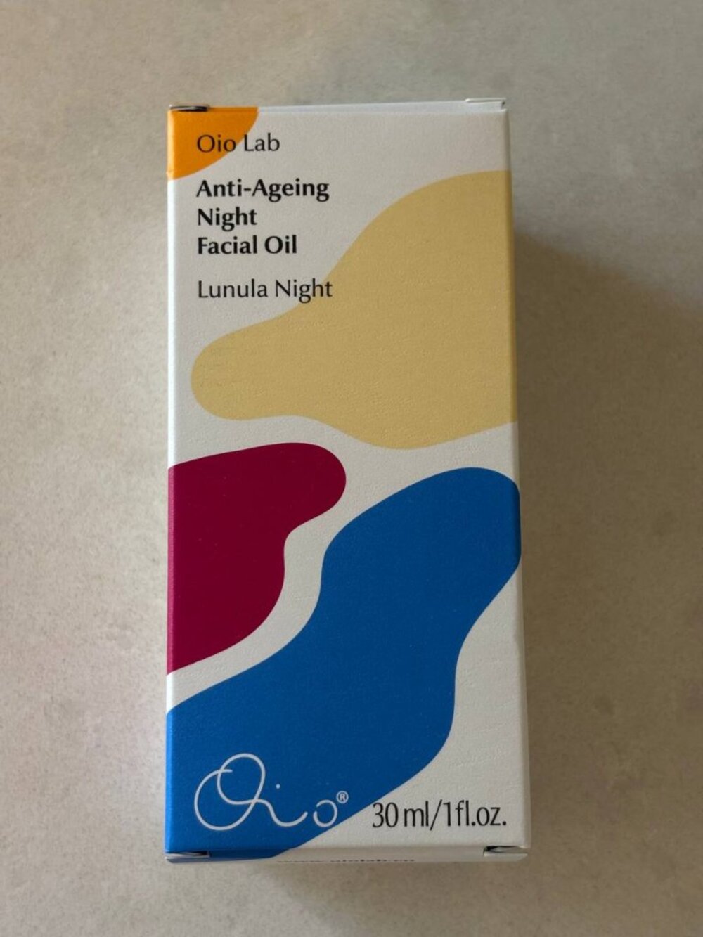 New Oio Lab Lunula Night Anti-Ageing Night Facial Oil 1 oz